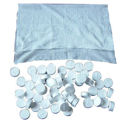 Viskose-magisches Tabletten-Abwischen Soems 100% mit der Masche nichtgewebt, komprimiertes Gewebe