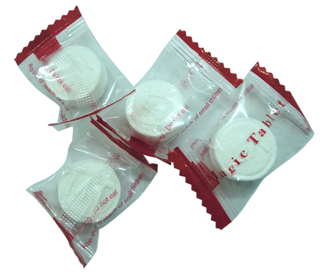 Mini magisches Münzen-Gewebe-komprimiertes Tuch-Süßigkeits-Paket mit 100% natürlicher Masse