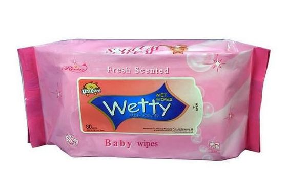 Hautpflege Customizd-Baby-nasses Gewebe, einzeln eingewickeltes Abwischen